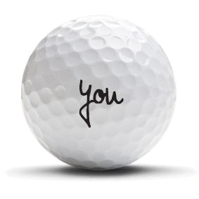 personalise golf balls per ball