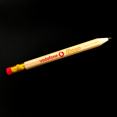 personalised golf pencil wood