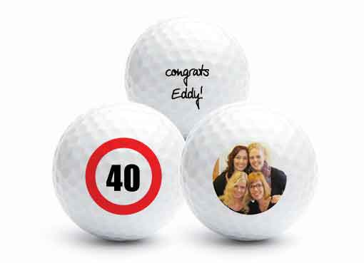 personalised golf balls