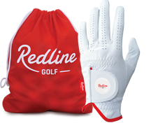 free golf cabretta leather golf glove with 5 dozen Redline golf balls